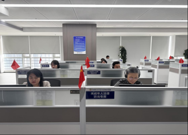 今年以来，安徽12348热线解答未成年人法律咨询2336人次
